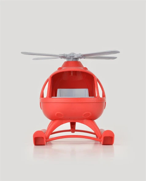 Büyük Helikopter Kırmızı - Resim 3