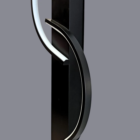 Spira LED Siyah Aplik - Resim 6