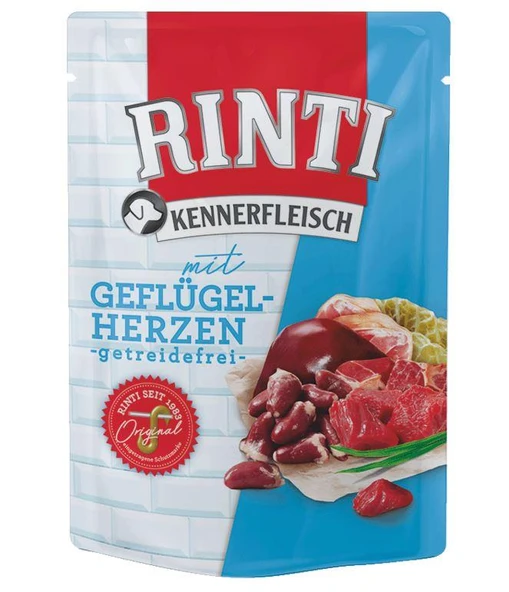 Rinti Yürekli Pouch Köpek Maması 400 gr ürün görseli 1