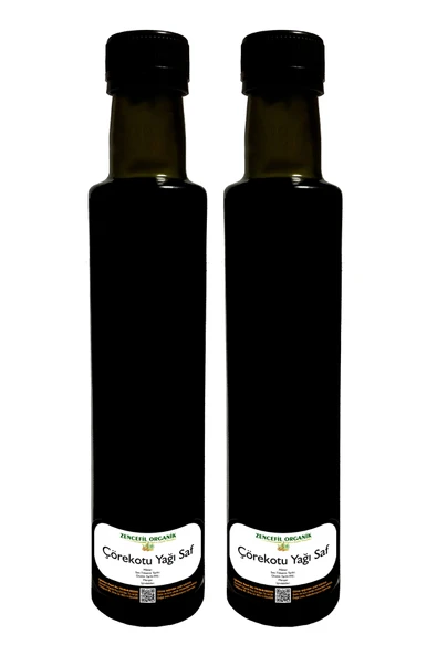 2 Adet Çörekotu Yağı 250 ml X 2 Taze Sıkım Soğuk Pres Çörek Otu Yağı Fitresiz Ham %100 Saf ürün görseli 1