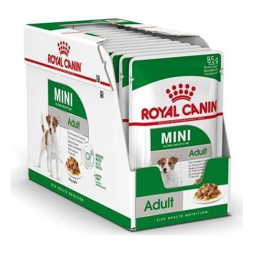 Royal Canin Mini Adult Pouch Köpek Maması 85 Gr X 12 ürün görseli 1