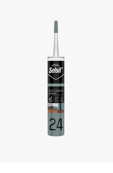 Selsil Strafor ve Süpürgelik Yapış. Beyaz 500gr ürün görseli 1