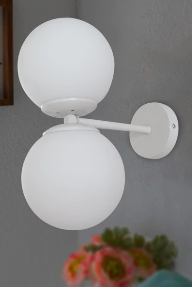 D-light İkiz Aplik Krom ürün görseli 1