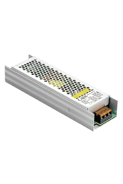 CATA CT-2576 12V 10A 120W Slim Şerit LED Trafosu Metal Kasa LED Adaptör Güç Kaynağı ürün görseli 1