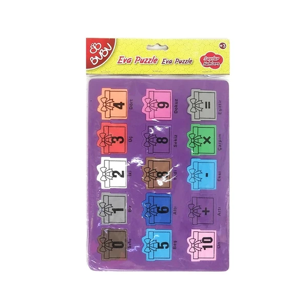 EVA PUZZLE HEDİYE KUTUSU SAYILAR - Resim 3