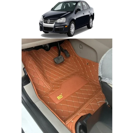 Volkswagen Jetta 2005-2011 Arası Araca Özel 8d Havuzlu Paspas Takımı ürün görseli 1