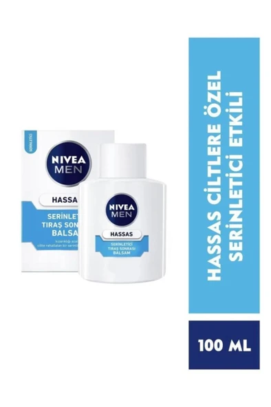 NIVEA Men Erkek Serinletici Tıraş Sonrası Balsam 100ml, Nemlendirici, Ferahlatıcı ürün görseli 1