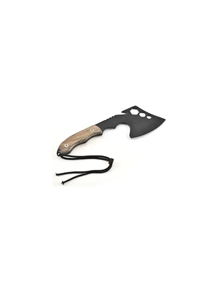 Proware Çok Fonksiyonlu Outdoor&Kampçı Baltası Siyah 2CR13 Çelik (KILIFSIZ) ürün görseli 1