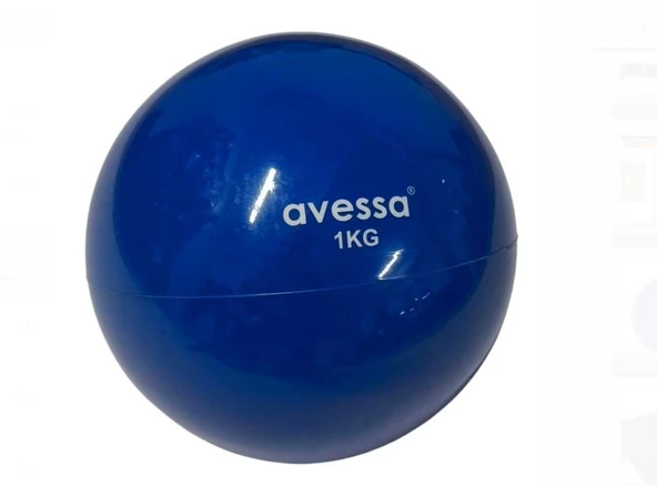 Avessa Ptb-20 Tonıng Ball Pilates Ağırlık Topu 1 Kg ürün görseli 1