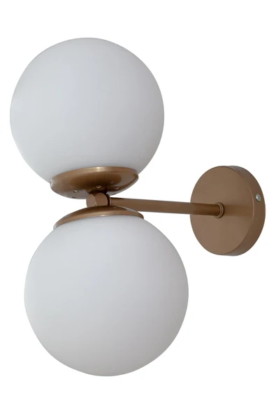 D-light İkiz Aplik Eskitme - Resim 2