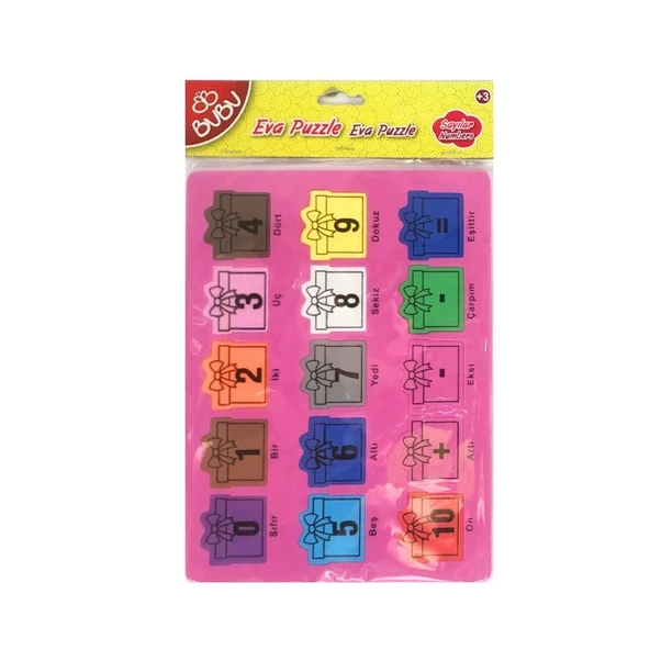 EVA PUZZLE HEDİYE KUTUSU SAYILAR ürün görseli 1