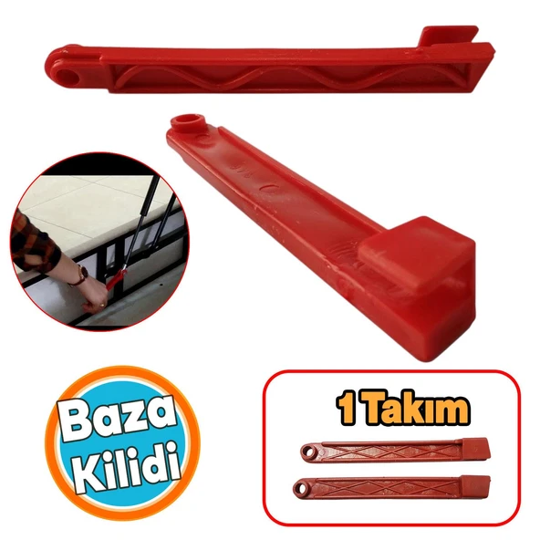 Plastik Baza Kilidi Baza Kapanma Önleyici Güvenlik Önlem 1 Çift Sağ Sol Takım Aparat Kilit ürün görseli 1