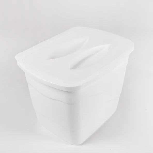 Pratik Kapaklı Çöp Kovası 5 Litre 2 Renk Seçeneğiyle ürün görseli 1