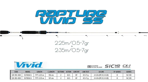 Rapture Vivid 235cm Lrf Olta Kamış ürün görseli 1