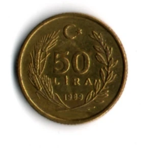 T.C. 50 Lira 1989 (mp1930) - Resim 2