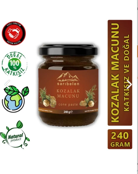 sarıbelen Kozalak Macunu 240 g Doğal ve Katkısız sarıbelen ürün görseli 1