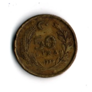 T.C. 50 Lira 1989 (mp1933) - Resim 2