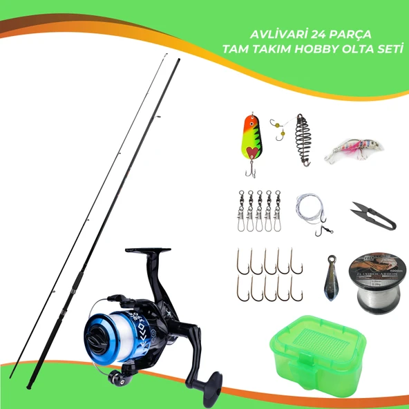 Spinner 240 Cm 8-32 Gr-Ecco 3000 Tam Takım Kıyı Profesyonel Tatlı Su Olta Seti ürün görseli 1