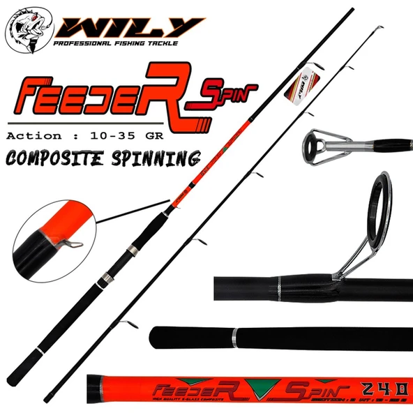 Wily Feeder Spin Kamış 270 CM 10 - 35 Gr ürün görseli 1