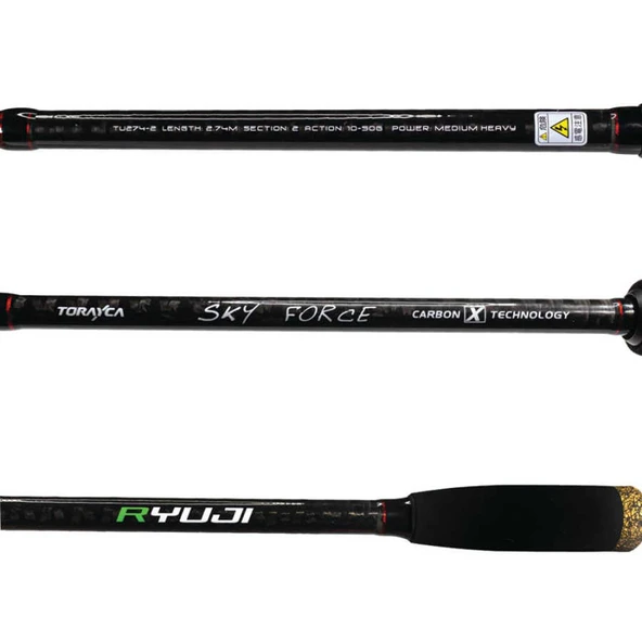 Ryuji Sky Force 274m 10-50gr 2P Spin Olta Kamışı - Resim 2