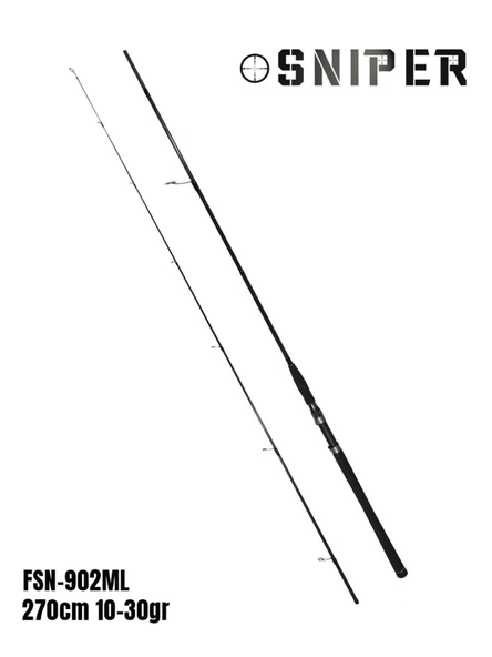 Fujin Sniper 270cm 10-30gr Spin Kamış FSN-902ML ürün görseli 1