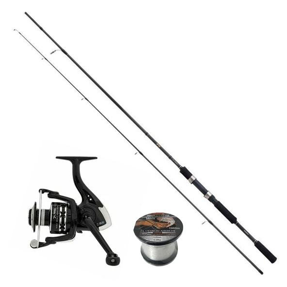 Shimano 270 Cm 14-40 Gr Olta Kamışı - Avlivari Yourfish SuperX Metal Kafa 14BB 4000 Olta Makinası Seti ürün görseli 1