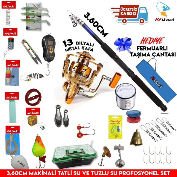 PROFOSYONEL OLTA TAKIMI FULL SET Alesta Ranger 350 42 PARÇA OLTA SETİ ürün görseli 1