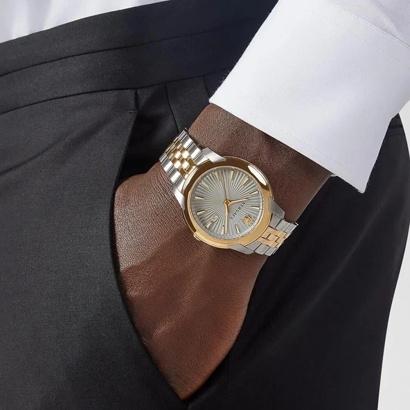 Versace VRSCVELQ00519 Erkek Kol Saati - Resim 2
