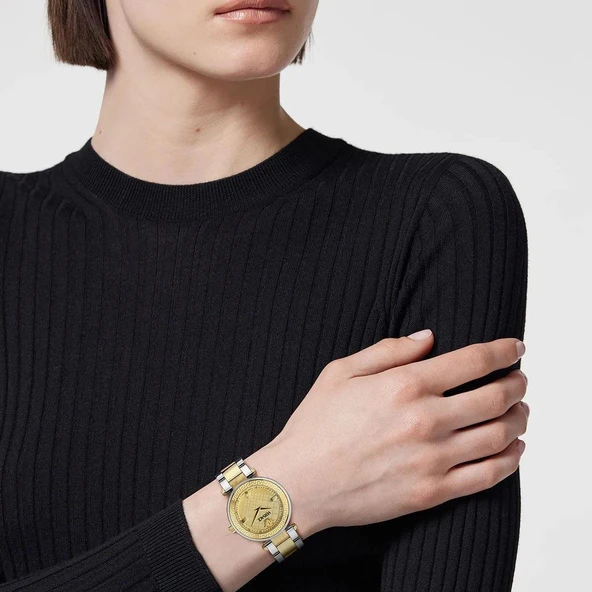 Versace VRSCVE8B00324 Kadın Kol Saati - Resim 5