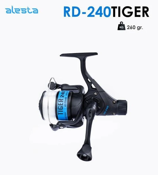 ALESTA TIGER RD-240 CNC KOL MAVİ 2BB MİSİNALI OLTA MAKİNASI ürün görseli 1