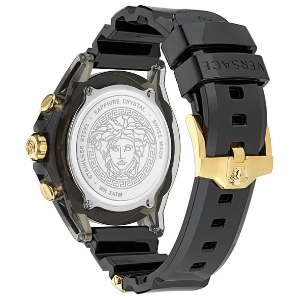 Versace VRSCVEZ701623 Erkek Kol Saati - Resim 3