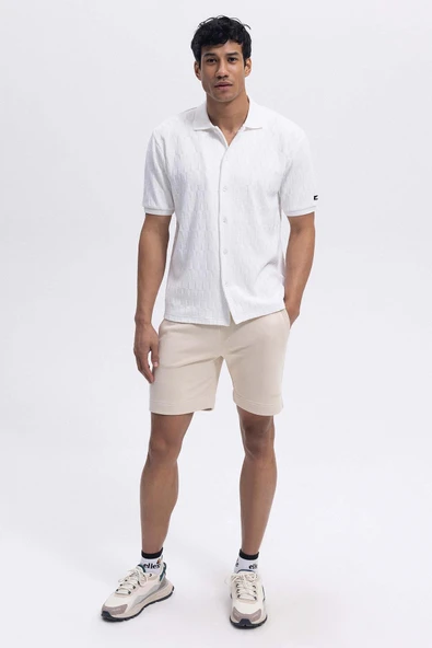 Ellesse Erkek Beyaz Gömlek EM490 - Resim 2