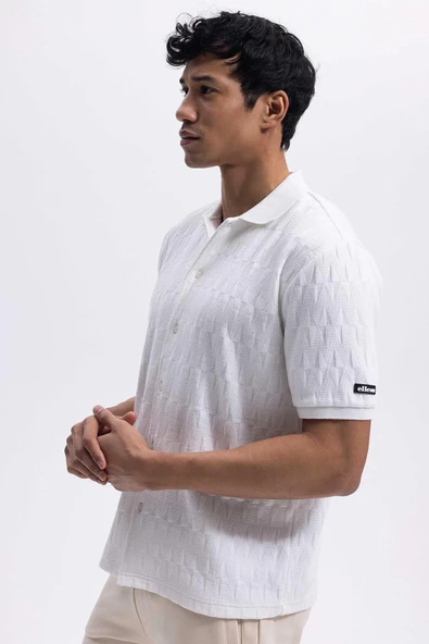 Ellesse Erkek Beyaz Gömlek EM490 - Resim 7