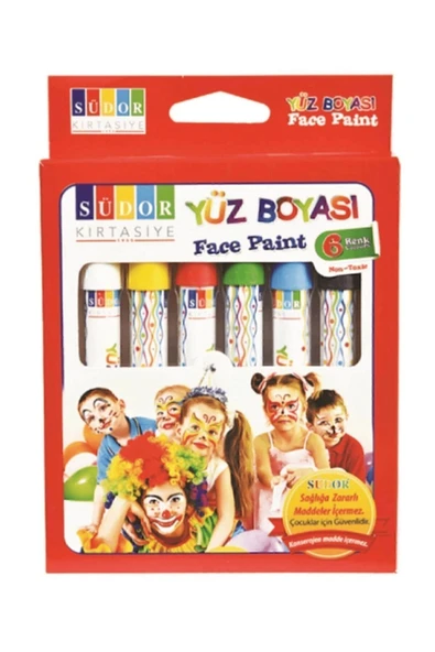 Yüz Boyası Set 6 Yb01 ürün görseli 1