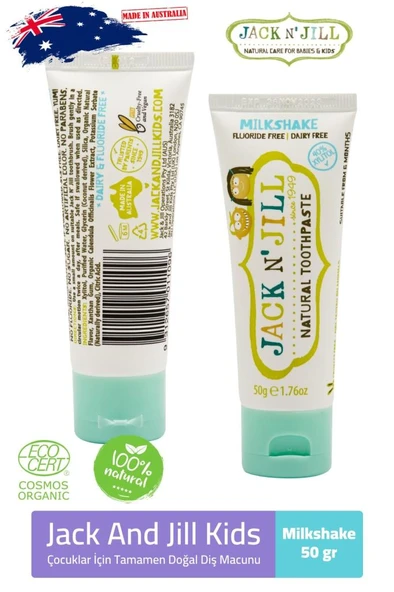 Jack N'Jill Milkshake Aromalı Macun 50 gr ürün görseli 1