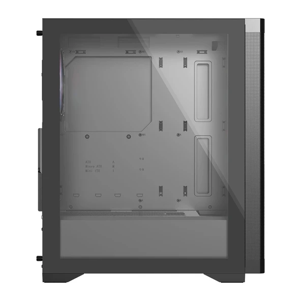 FRISBY FC-9480G 600W 80+ BRONZE 4X RGB MESH GAMING KASA ürün görseli 1
