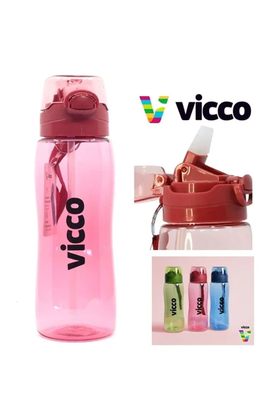 Vicco Su Matarası Kilit Kapak Trian Darbeye Isıya Dayanıklı ürün görseli 1