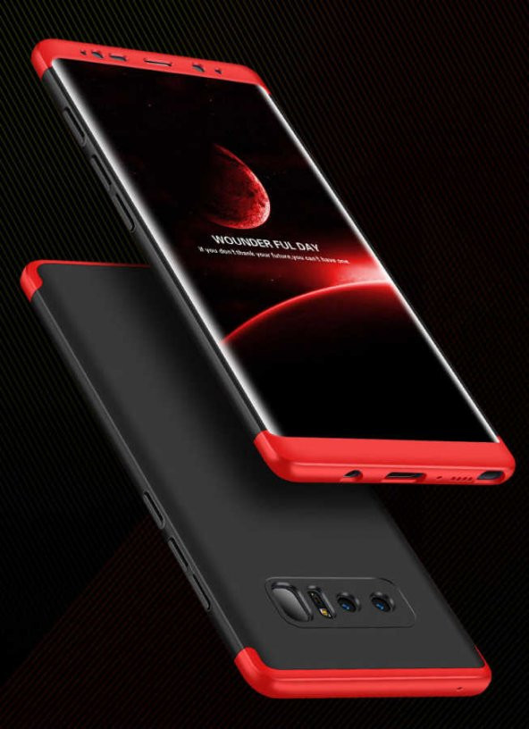 Galaxy Note 8 Kılıf Zore Ays Kapak - Resim 2