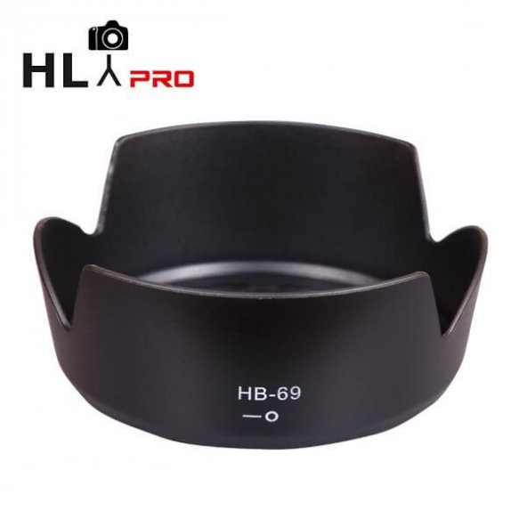 Hlypro Nikon 18-55 G VR II için HB-69 Parasoley ürün görseli 1
