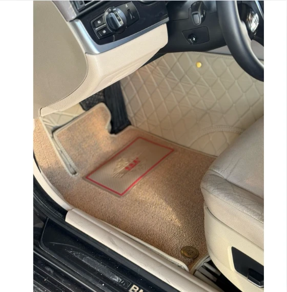 BMW 520D 2014 Sonrası Araca Özel 8D Çift Katmanlı Havuzlu Paspas Takımı ürün görseli 1