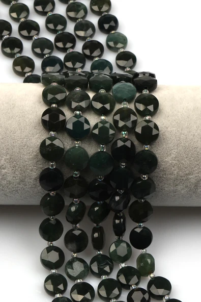 Akik Doğal Taş Dizi 5 x 10 mm Yassı Kesim ürün görseli 1