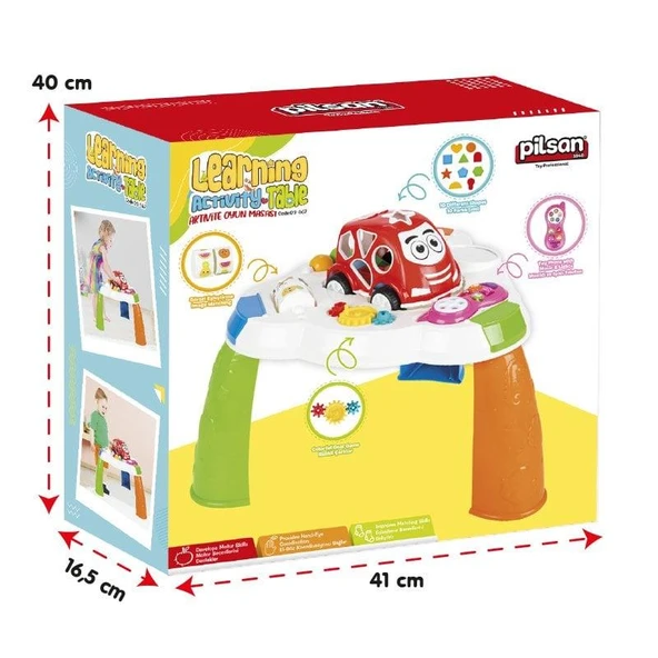 PİLSAN AKTİVİTELİ OYUN MASASI - Resim 4
