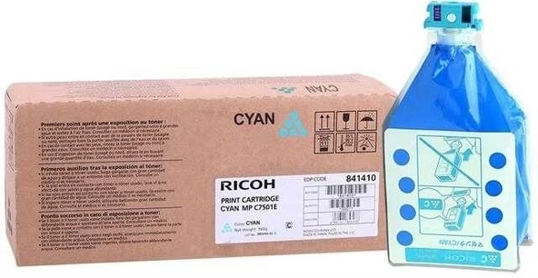 Tonersepeti Ricoh Aficio MP-C6501 Mavi  Fotokopi Toner ürün görseli 1