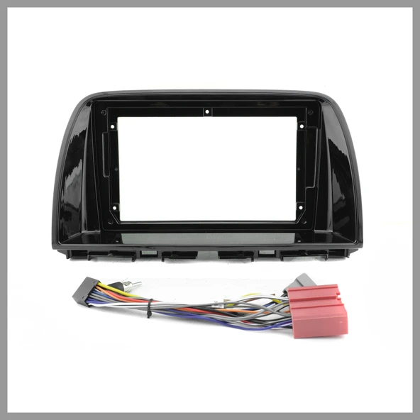MAZDA CX-5 2013+ UYUMLU PIANO BLACK 9 INC ANDROID MULTİMEDYA ÇERÇEVESİ - SOKET ürün görseli 1