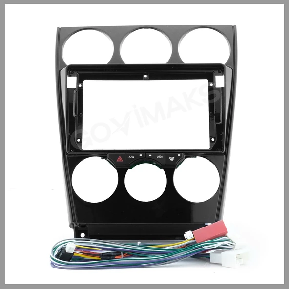 MAZDA 6 2003-2007 UYUMLU 9 INC ANDROID MULTİMEDYA ÇERÇEVESİ - SOKET