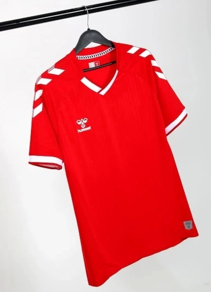 Hummel Fast Basic Tek Üst Futbol Forma Kırmızı ürün görseli 1
