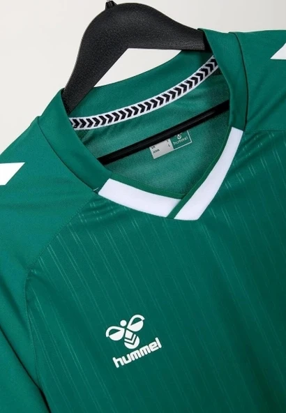 Hummel Fast Basic Tek Üst Futbol Forma Yeşil - Resim 2