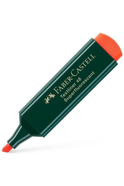 Faber Castell Fosforlu Kalem Renk Çeşitleri Turuncu ürün görseli 1