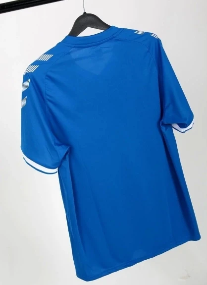 Hummel Fast Basic Tek Üst Futbol Forma Saks Mavi - Resim 4