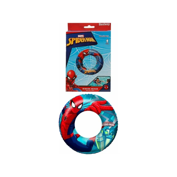 BESTWAY SİMİT 56cm SPIDERMAN (98003) - Resim 2
